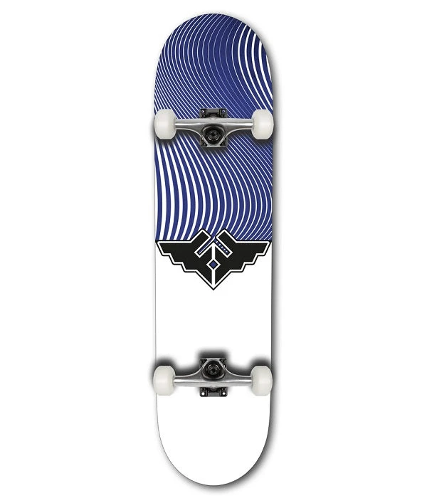 Fracture Wings V4 Blue Skateboard - 8.0" 3 Fracture Wings V4 Blue Skateboard - 8.0"