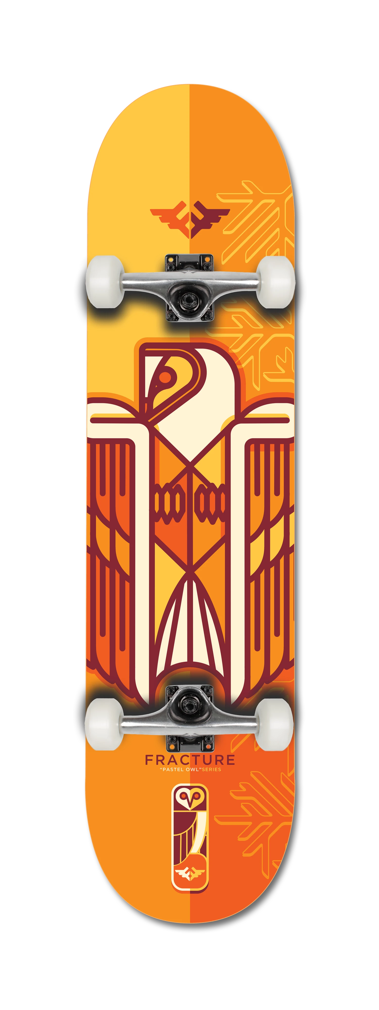 Fracture X Jono Wood Yellow Complete Skateboard - 7.75" 3 Fracture X Jono Wood Yellow Complete Skateboard - 7.75"