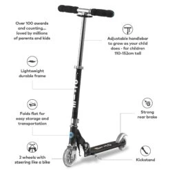 Micro Sprite Scooter - Black 9 Micro Sprite Scooter - Black -Rollerblade Shop Hc ZjHyG