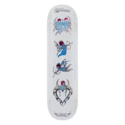 Welcome Cherubs Evan Mock On Island White/Prism Foil Skateboard Deck - 8.38"