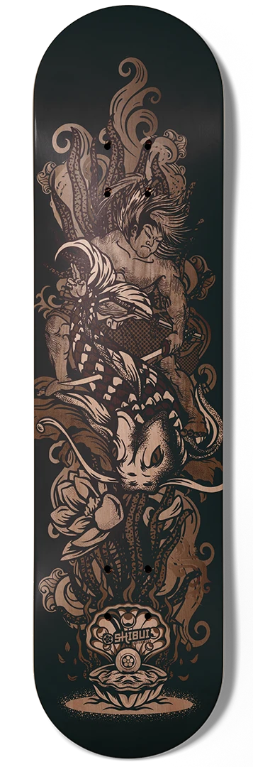 Shibui Koi Skateboard Deck - 8.25" 3 Shibui Koi Skateboard Deck - 8.25"