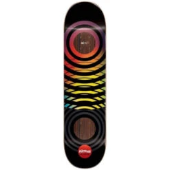Almost Max Black Blur Impact Skateboard Deck - 8.0"