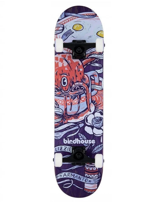 Birdhouse Stage 3 Armanto Favourites Purple Skateboard - 7.75" 3 Birdhouse Stage 3 Armanto Favourites Purple Skateboard - 7.75"