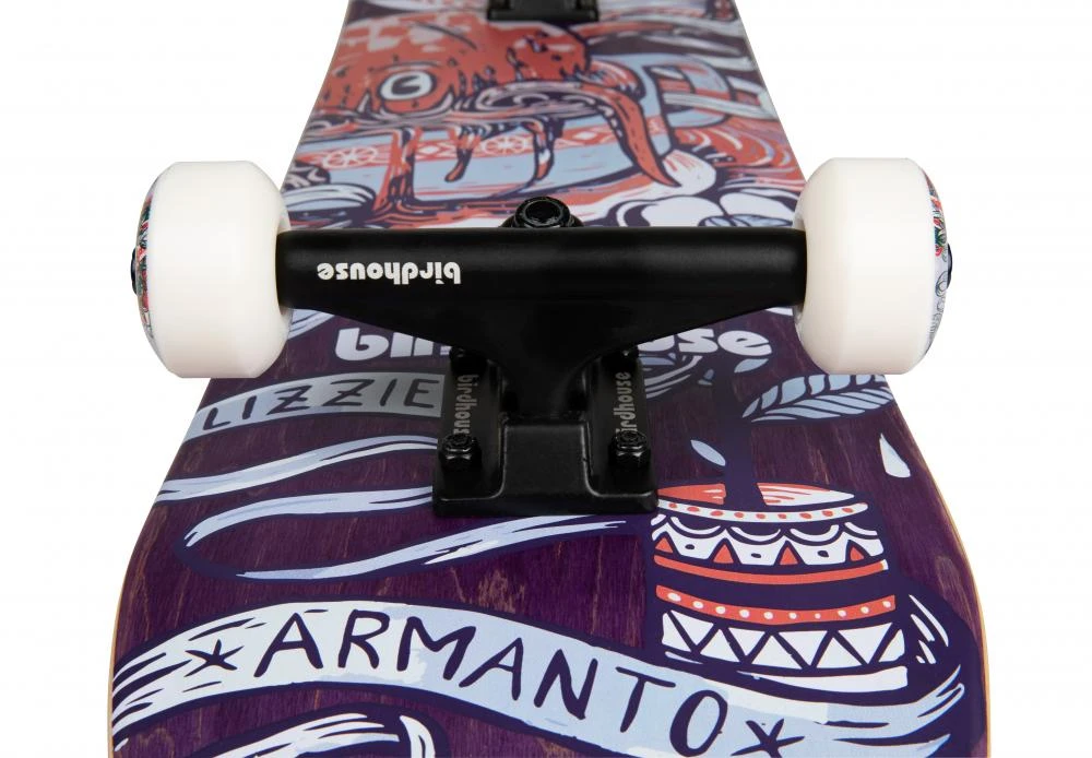 Birdhouse Stage 3 Armanto Favourites Purple Skateboard - 7.75" 4 Birdhouse Stage 3 Armanto Favourites Purple Skateboard - 7.75" - Image 2