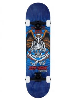 Birdhouse Stage 3 Hawk Birdman Blue Skateboard - 8.0"