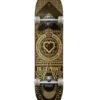 Blueprint Home Heart Black/Gold Skateboard - 8.0" -Rollerblade Shop blueprint home heart black gold skateboard