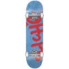 Cliche Handwritten Blue/Red Skateboard - 7.375"
