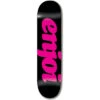 Enjoi Flocked Black HYB Skateboard Deck - 7.75" -Rollerblade Shop enjoi flocked black hyb skateboard deck
