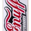 Enuff Classic Logo White Mini Skateboard - 7.25" -Rollerblade Shop enuff classic logo white mini skateboard