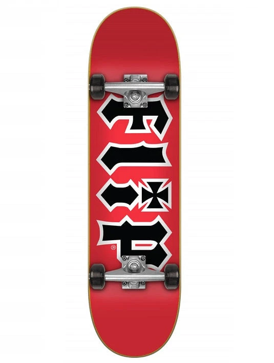 Flip HKD Red Skateboard - 8.25" 3 Flip HKD Red Skateboard - 8.25"