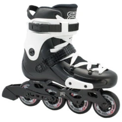 FR Skates FRW 80 Inline Skates - Black/White
