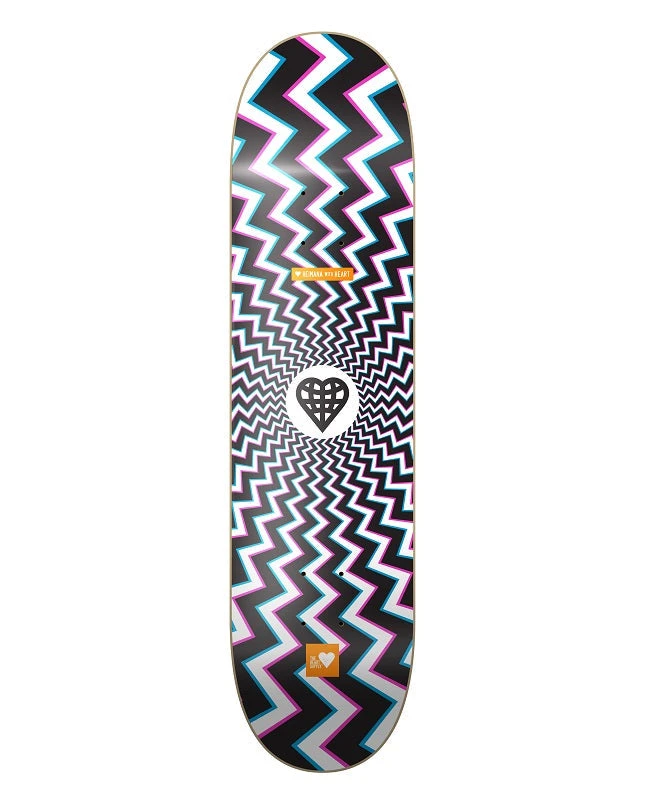 Heart Supply Heimana Reynolds Illusion Embossed Pro Model Deck - 8.25" 3 Heart Supply Heimana Reynolds Illusion Embossed Pro Model Deck - 8.25"