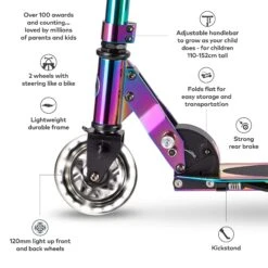 Micro Sprite LED Scooter - Neochrome -Rollerblade Shop j gx3gma