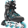 K2 Alexis 80 Alu Womens Inline Skates - Grey/Cyan 2 K2 Alexis 80 Alu Womens Inline Skates - Grey/Cyan -Rollerblade Shop k2 alexis 80 alu womens inline skates grey cyan