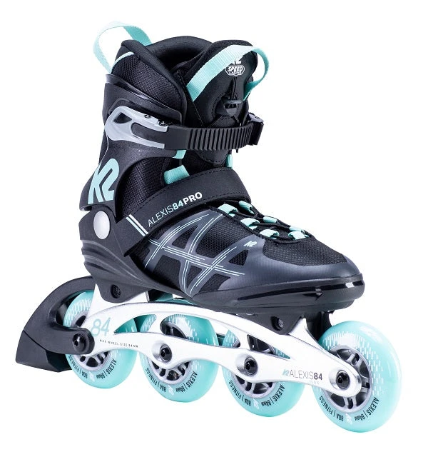 K2 Alexis 84 Pro Womens Inline Skates - Black/Blue 3 K2 Alexis 84 Pro Womens Inline Skates - Black/Blue