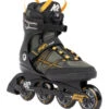 K2 FIT 80 Boa Inline Skates - Grey/Mustard -Rollerblade Shop k2 fit 80 boa inline skates grey mustard