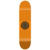 Karma Logo Seal Orange Skateboard Deck - 8.25"