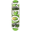 Meow Logo Green Skateboard - 7.75" -Rollerblade Shop meow logo green skateboard