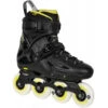 Powerslide Imperial One 80 Inline Skates - Black/Yellow -Rollerblade Shop powerslide imperial one 80 inline skates black yellow