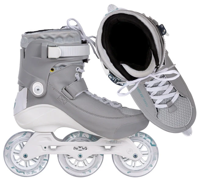 Powerslide Swell Glacier Lake 100 3D Adapt Skates 4 Powerslide Swell Glacier Lake 100 3D Adapt Skates - Image 2