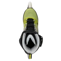 Rollerblade Macroblade 110 3WD Mens Skates - Grey/Yellow -Rollerblade Shop rollerblade macroblade 110 3wd mens inline skates grey yellow top