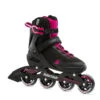 Rollerblade Sirio 80 Womens Inline Skates - Black/Raspberry -Rollerblade Shop rollerblade sirio 80 inline skates black raspberry