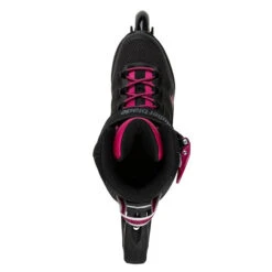 Rollerblade Sirio 80 Womens Inline Skates - Black/Raspberry -Rollerblade Shop rollerblade sirio 80 inline skates black raspberry top