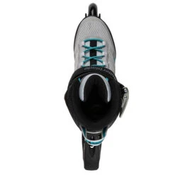Rollerblade Spark 80 Womens Inline Skates - Grey/Turquoise -Rollerblade Shop rollerblade spark 80 womens inline skates grey turquoise top