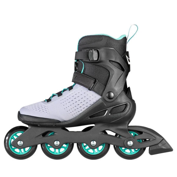 Rollerblade Zetrablade Elite Womens Skates - Black/Powder Blue 4 Rollerblade Zetrablade Elite Womens Skates - Black/Powder Blue - Image 2