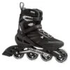 Rollerblade Zetrablade Inline Skates - Black/Silver -Rollerblade Shop rollerblade zetrablade inline skates black silver