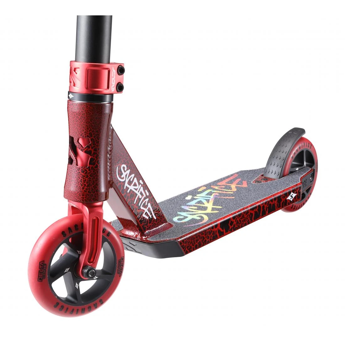 Sacrifice Mini Flyte V2 Stunt Scooter - Red/Black 4 Sacrifice Mini Flyte V2 Stunt Scooter - Red/Black - Image 3