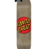 Santa Cruz Classic Dot Grey Skateboard Deck - 8.38" -Rollerblade Shop santa cruz classic dot grey skateboard deck 8.38