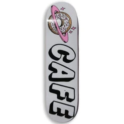 Skateboard Cafe Planet Donut Deck White - 8.0"