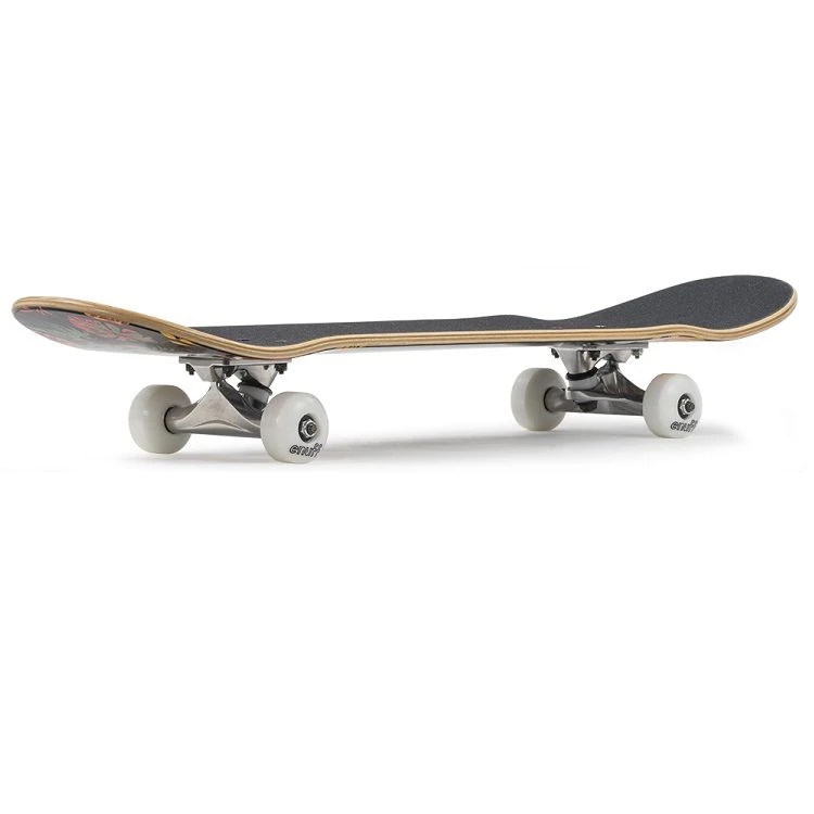 Rollerblade Shop -Rollerblade Shop httpswww.slickwillies.co .ukmediacatalogproductenenuff floral skateboard orange side